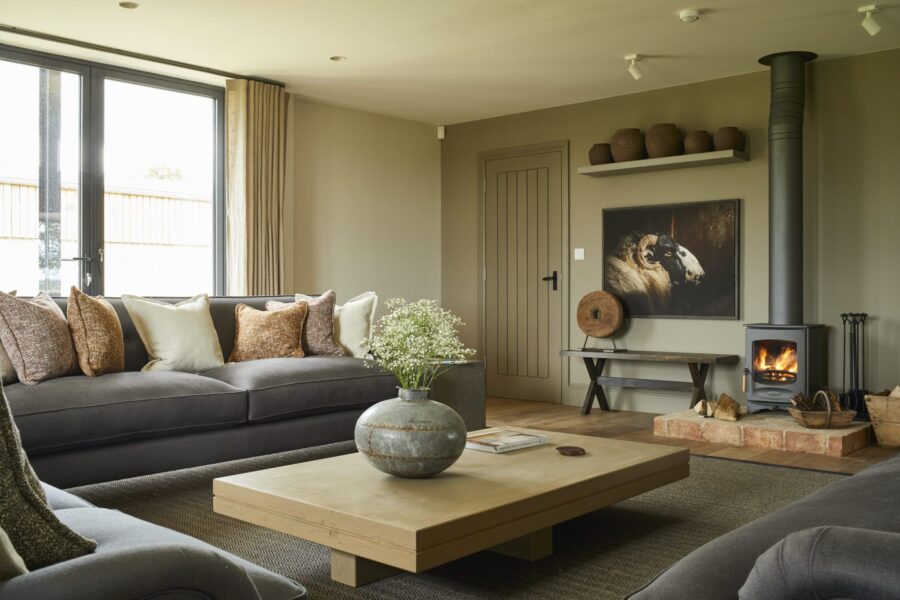 Old Hay Barn barn conversion sitting area