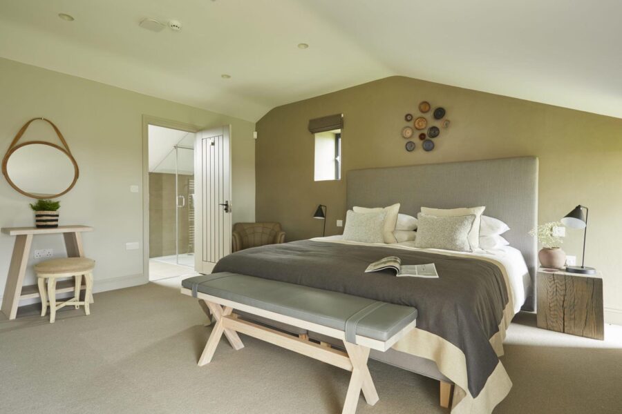 Old Hay Barn barn conversion super king bedroom