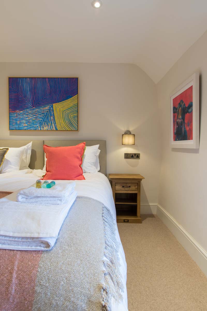 Colourful Twin Bedroom