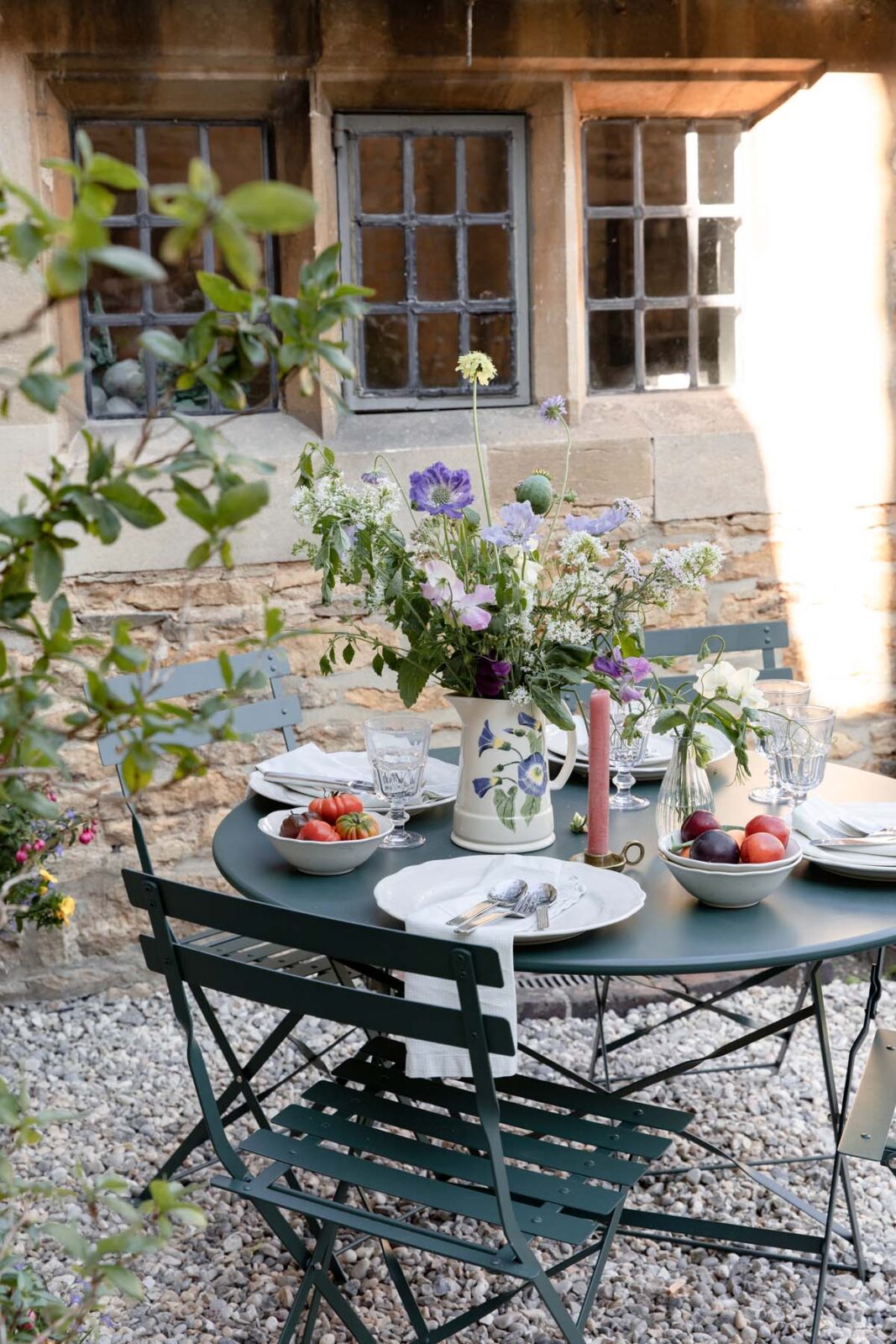 Number 3 The Square The Cotswolds cottage upper slaughter outdoor dining