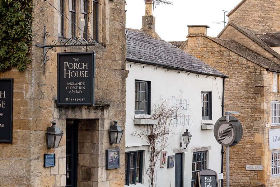Cotswold pub exterior