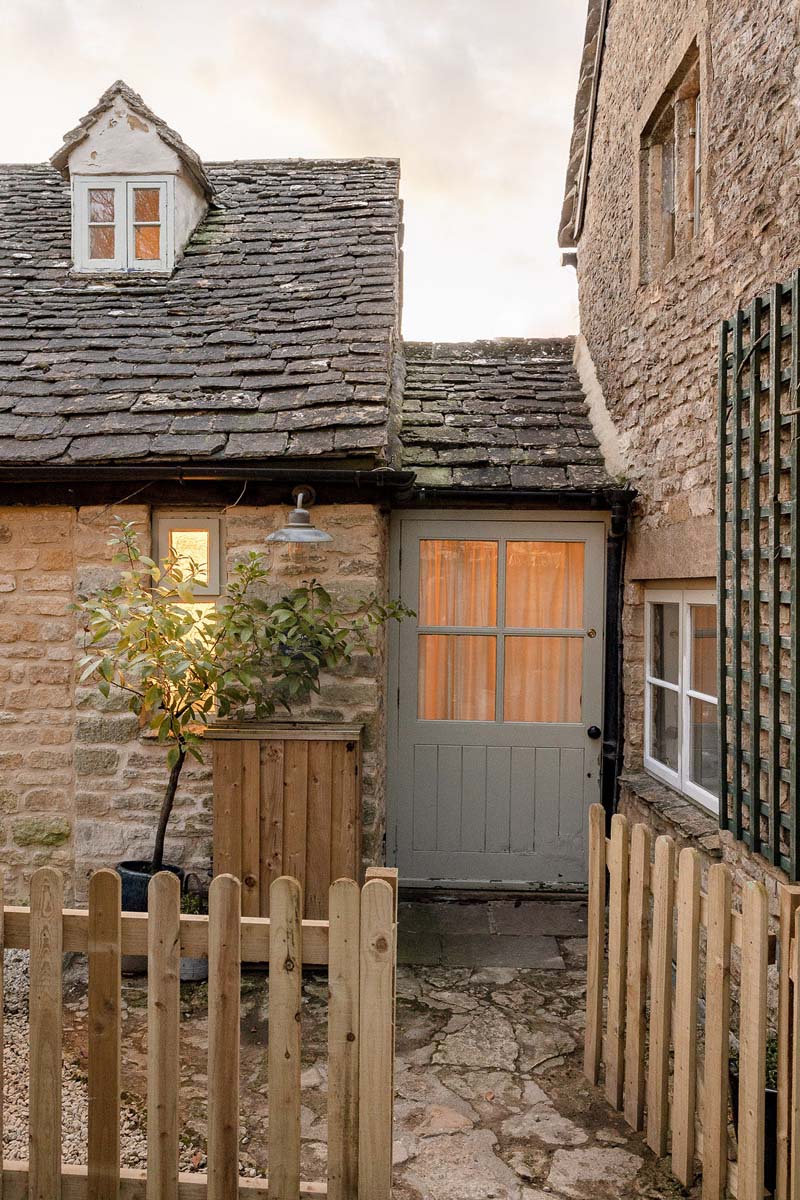 Entrance to a quaint Cotswold cottage